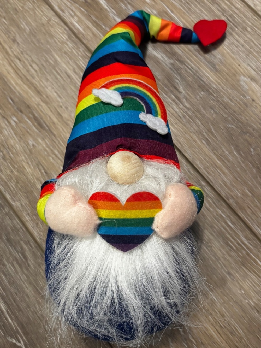 LGBTQ+ Rainbow Pride Gnome - Picture 4 of 4